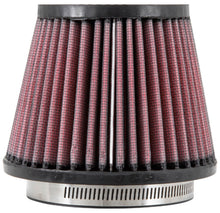 Load image into Gallery viewer, K&N Filter Universal Rubber Filter 3 1/2 inch Flange 5 inch Base 3 1/2 inch Top 4 inch Height
