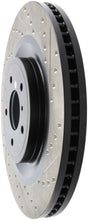 Load image into Gallery viewer, StopTech Infiniti G37 / Nissan 370Z SportStop Slotted & Drilled Front Left Rotor
