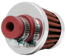 Load image into Gallery viewer, K&N 2in Base OD x .375in Flange ID x 1.75in H Rubber Base Crankcase Vent Filter