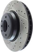 Load image into Gallery viewer, StopTech 07-09 BMW 335 (E90/E92/E93) Slotted & Drilled Right Front Rotor