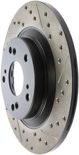 Load image into Gallery viewer, StopTech 00-09 S2000 Slotted & Drilled Left Rear Rotor