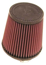 Load image into Gallery viewer, K&N Filter Universal Rubber Filter Round Tapered 4.5in Flange 5.875in Base 4.5 inch Top 6in Height
