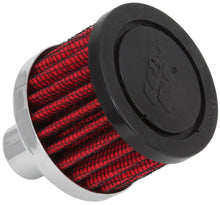 Load image into Gallery viewer, K&N Steel Base Crankcase Vent Filter .75in Vent OD x 2in OD x 1.5in Height