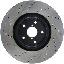 Load image into Gallery viewer, StopTech 05-10 Subaru Impreza WRX/STi Slotted & Drilled Left Front Rotor