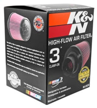Load image into Gallery viewer, K&N Universal Rubber Filter - Round Tapered 6in Base OD x 3in Flange ID x 6in H