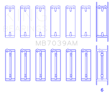 Load image into Gallery viewer, King Engine Bearings BMW M51/M57 Main Bearing Set - Size STD