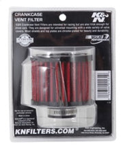 Load image into Gallery viewer, K&N 1 inch ID 3 inch OD 2.375 inch H Rubber Base Crankcase Vent Filter