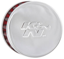 Load image into Gallery viewer, K&N Steel Base Chrome Top Crankcase Vent Filter 1/2in. Vent / 2in. OD / 1-1/2in. Height