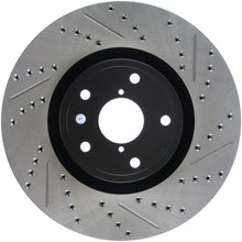 Load image into Gallery viewer, StopTech 05-10 Subaru Impreza WRX/STi Slotted & Drilled Left Front Rotor
