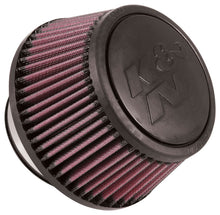 Load image into Gallery viewer, K&N Universal Round Clamp-On Air Filter 3in Flange ID x 6in Base OD x 4.625in Top OD x 3in Height