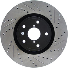 Load image into Gallery viewer, StopTech 05-10 Subaru Impreza WRX/STi Slotted & Drilled Left Front Rotor