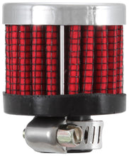 Load image into Gallery viewer, K&N .315/.431 Flange 1 3/8 inch OD 1.5 inch H Clamp On Crankcase Vent Filter