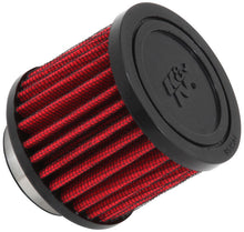 Load image into Gallery viewer, K&N 1.5in Flange ID x 3in OD x 2.5in H Rubber Base Crankcase Vent Filter