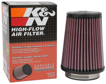 Load image into Gallery viewer, K&N Filter Universal Rubber Filter 3 Flange 4 1/2 Base inch 3 1/2 inch Top 5 3/4 inch Height
