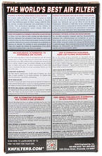 Load image into Gallery viewer, K&N Filter Universal Rubber Filter 3 1/2 inch Flange 4 5/8 inch Base 3 1/2 inch Top 3 inch Height