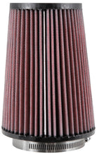 Load image into Gallery viewer, K&N Universal Rubber Filter Round Tprd 3.313in Flange ID x 4.75in Base OD x 3.5in Top OD x 6.5in H
