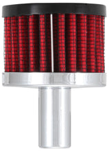 Load image into Gallery viewer, K&N Steel Base Crankcase Vent Filter .625in Vent OD x 2in OD x 1.5in Height
