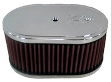 Load image into Gallery viewer, K&N Custom Oval Race Filter L=7inch W=4inch H=3.25inch