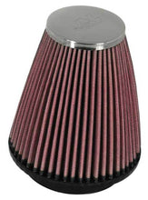 Load image into Gallery viewer, K&N Universal Chrome Filter 2.25 Inch Flange / 3.5 Inch Base / 2 Inch Top / 4 Inch Height