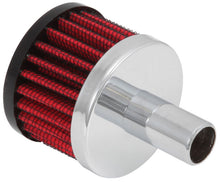 Load image into Gallery viewer, K&N Steel Base Crankcase Vent Filter .625in Vent OD x 2in OD x 1.5in Height