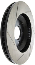 Load image into Gallery viewer, StopTech Power Slot 05-10 Mustang GT V8-4.6L Front Left Slotted Rotor
