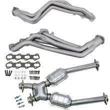 Load image into Gallery viewer, BBK 99-04 Ford Mustang Cobra/Mach1 1-5/8 Long Tube Headers w/High Flow Catted X-Pipe (Ti Ceramic)
