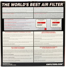 Load image into Gallery viewer, K&amp;N Custom Air Filter - Oval - 11.5in O/S L x 8.125in O/S W x 2in H
