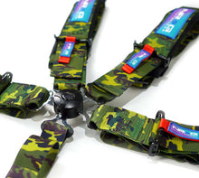 Load image into Gallery viewer, NRG 5PT 3in. Seat Belt Harness / Cam Lock - Red
