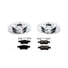 Load image into Gallery viewer, Power Stop 12-18 Ford Focus Rear Z23 Evolution Sport Brake Kit
