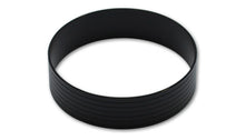 Load image into Gallery viewer, Vibrant HD Aluminum Union Sleeve for 2in OD Tubing - Hard Anodized Black
