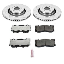 Load image into Gallery viewer, Power Stop 15-19 Ford Mustang Front Z26 Street Warrior Brake Kit
