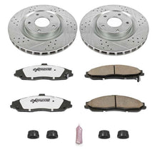 Load image into Gallery viewer, Power Stop 05-07 Cadillac XLR Front Z26 Street Warrior Brake Kit
