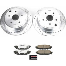 Load image into Gallery viewer, Power Stop 15-19 Subaru WRX Rear Z26 Street Warrior Brake Kit
