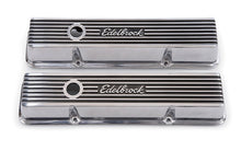 Load image into Gallery viewer, Edelbrock Valve Cover Elite II Series Chevrolet 1959-1986 262-400 CI V8 Low Polished
