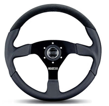 Load image into Gallery viewer, Sparco Steering Wheel L505 Lap 5 Blk/Blk/Blk
