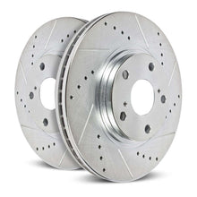 Load image into Gallery viewer, Power Stop 16-18 Cadillac ATS Rear Evolution Drilled &amp; Slotted Rotors - Pair
