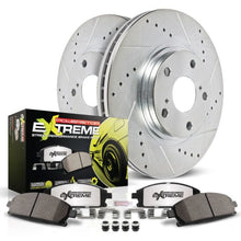 Load image into Gallery viewer, Power Stop 09-15 Cadillac CTS Rear Z26 Street Warrior Brake Kit
