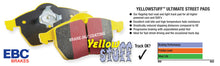 Load image into Gallery viewer, EBC 87-88 BMW M5 3.5 (E28) Yellowstuff Rear Brake Pads
