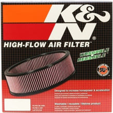 Load image into Gallery viewer, K&amp;N Custom Air Filter - Oval - 11.5in O/S L x 8.125in O/S W x 2in H
