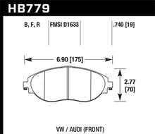 Load image into Gallery viewer, Hawk 15-16 Audi S3 HPS Street Front Brake Pads
