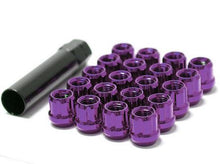 Load image into Gallery viewer, Wheel Mate Muteki Open End Lug Nuts - Purple 12x1.50
