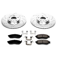 Load image into Gallery viewer, Power Stop 08-12 Infiniti EX35 Front Z23 Evolution Sport Brake Kit
