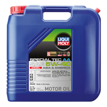 Load image into Gallery viewer, LIQUI MOLY 20L Special Tec AA Motor Oil SAE 5W40 Diesel
