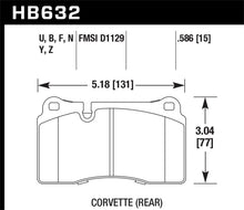 Load image into Gallery viewer, Hawk 2005 Aston Martin DB9 LTS Street Front Brake Pads
