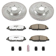 Load image into Gallery viewer, Power Stop 05-10 Ford Mustang Front Z26 Street Warrior Brake Kit
