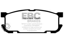 Load image into Gallery viewer, EBC 01-03 Mazda Miata MX5 1.8 (Sports Suspension) Yellowstuff Rear Brake Pads
