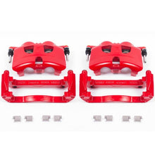 Load image into Gallery viewer, Power Stop 12-19 Ford F-150 Front Red Calipers w/Brackets - Pair
