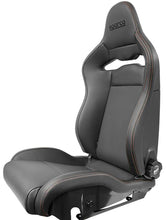 Load image into Gallery viewer, Sparco Seat SPX Special Edition Black/Grey w/ Matte Carbon Shell - Left
