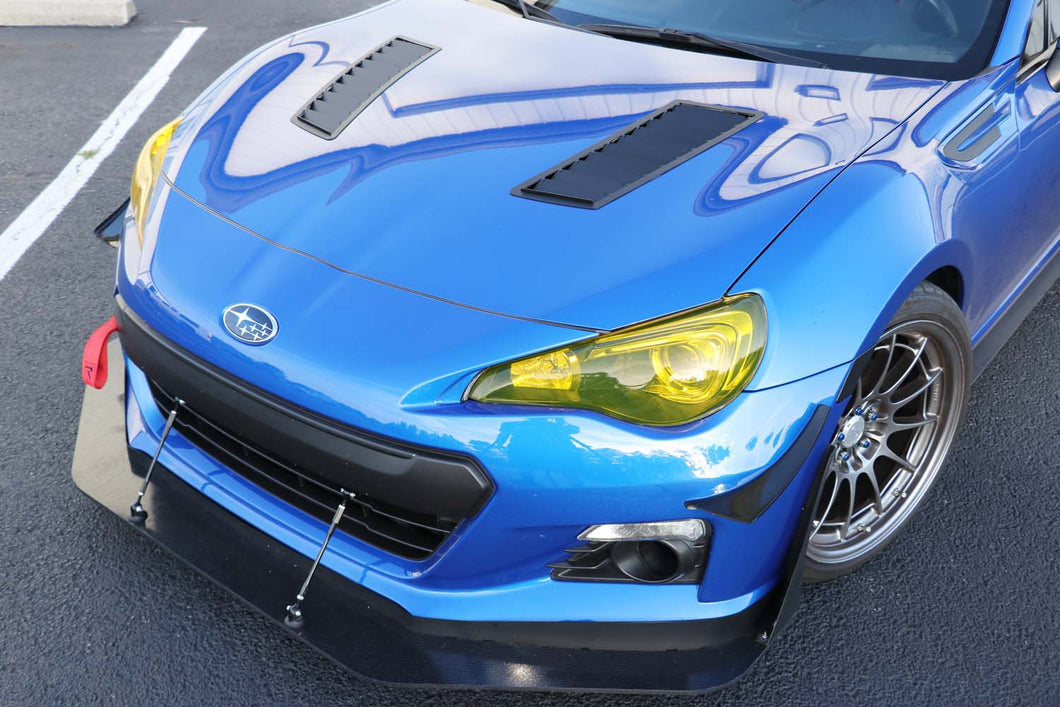 Carbon Polyweave Adjustable Front Splitter - BRZ/FRS/GT86