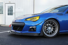 Load image into Gallery viewer, Carbon Polyweave Adjustable Front Splitter - BRZ/FRS/GT86
